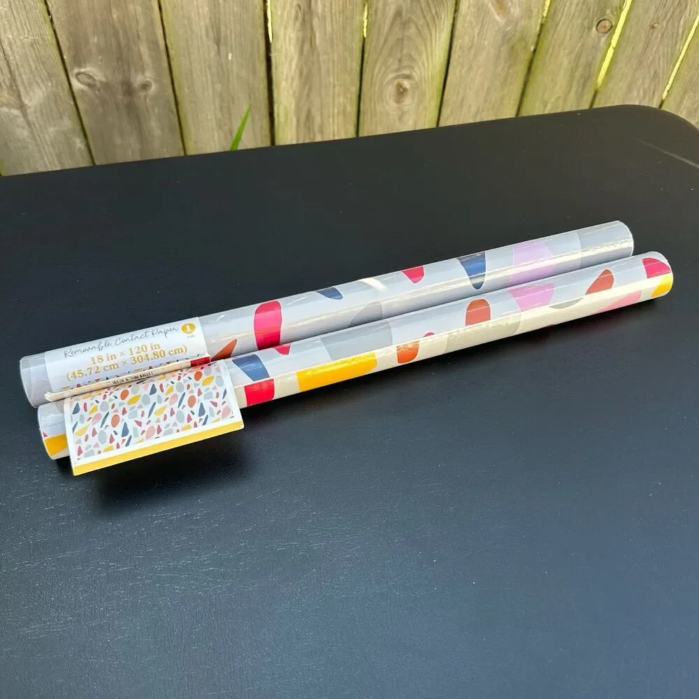 Terrazzo Removable Contact Paper - Set of 2